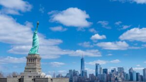 Amerika og Frihetsgudinnen