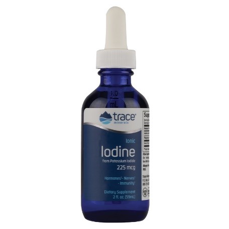 Trace Minerals Flytende Ionisk Jod