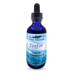 Flytende kosttilskudd med fosfor – Eidon Ionic Minerals 60 ml, vegansk og uten tilsetningsstoffer