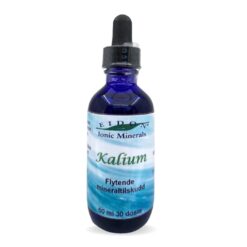Flaske med Eidon Ionic Minerals Kalium flytende