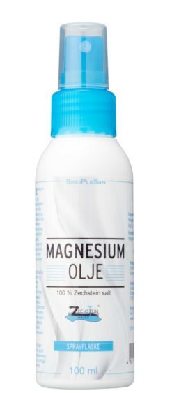 Magnesium olje, 100% Zechstein salt For stive og ømme muskler