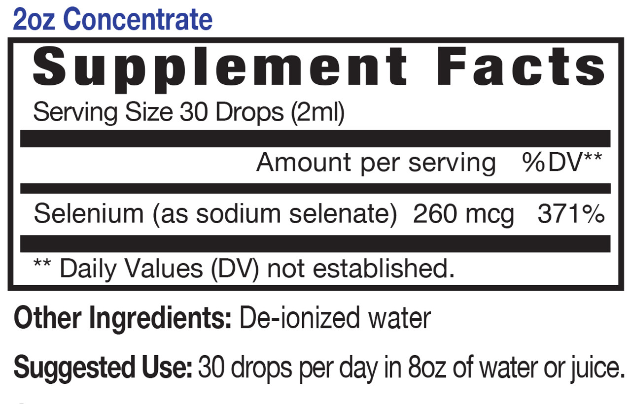 Eidon flytende mineraler selen
