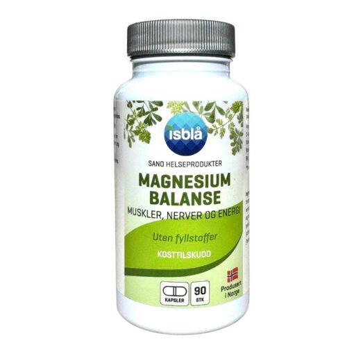 Magnesium BALANSE fra Sano Helseprodukter Magnesium