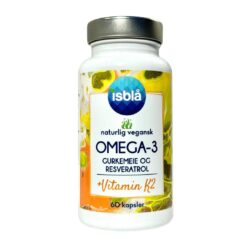 Isblå_Omega-3_gurkemeie_og_resveratrol_+_vitamin_K2__vegansk_naturlig__algeolje_60_kapsler