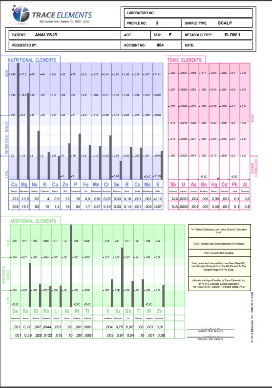 Hårmineralanalyse med rapport for hund - Bilde 4