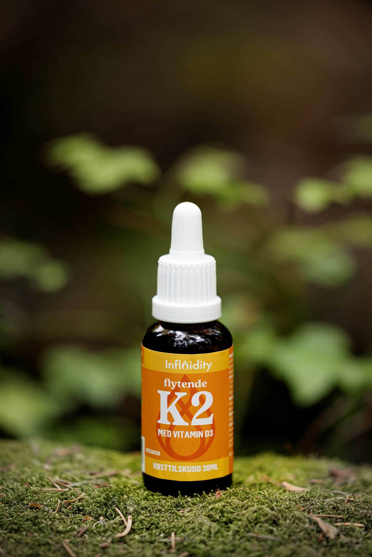 Flytende K2 med vitamin D3, 30 ml - Bilde 2