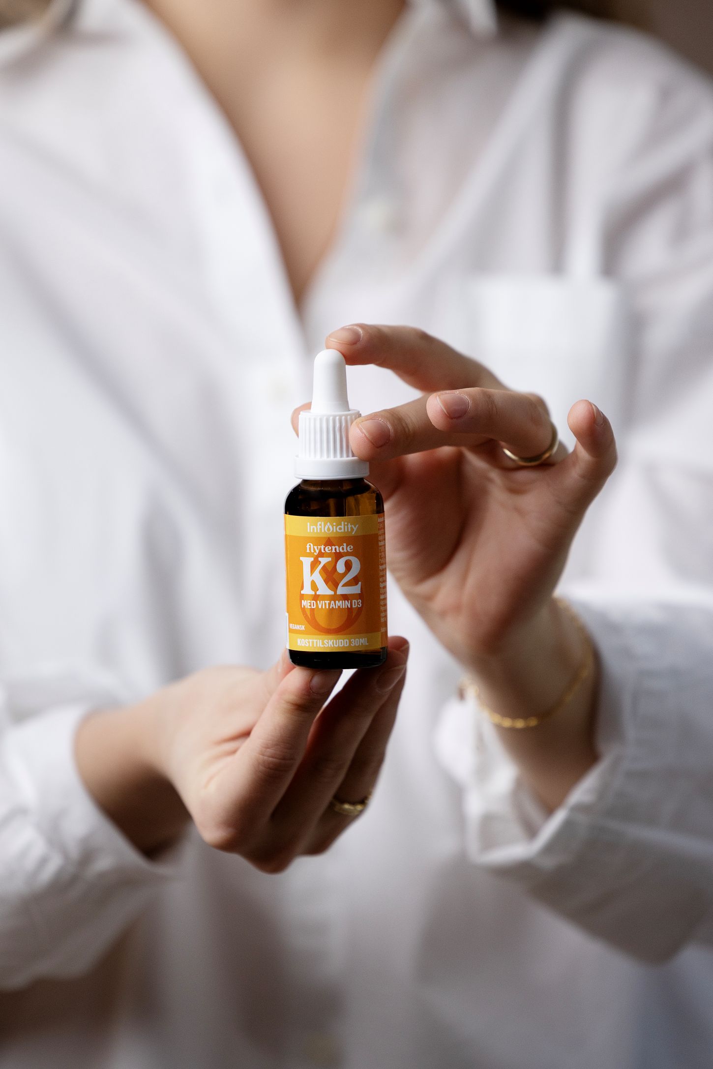 Flytende K2 med vitamin D3, 30 ml - Bilde 3