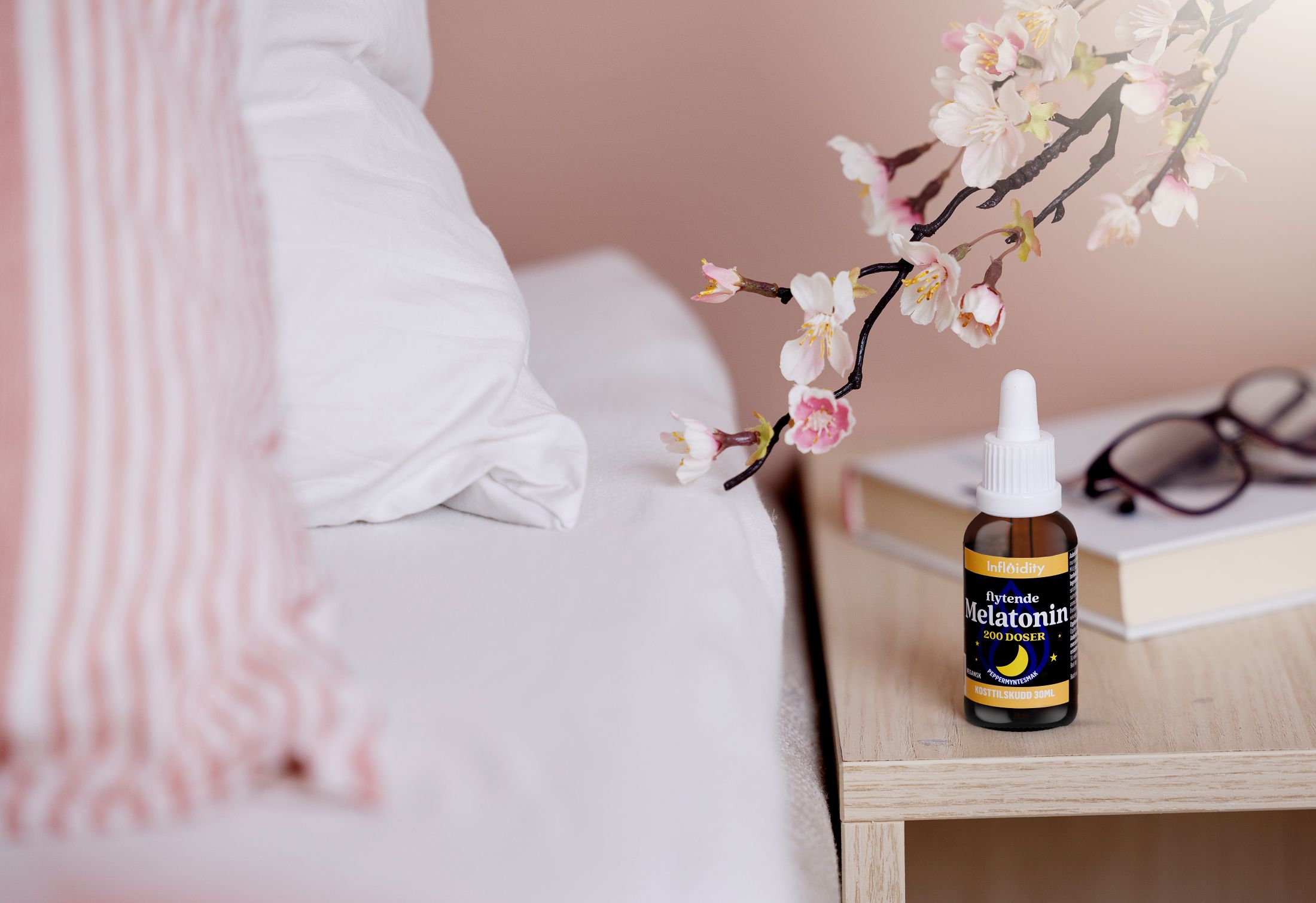 MSM - Flytende Melatonin 200 doser, 30 ml, peppermyntesmak - Bilde 4