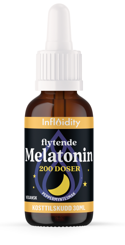 MSM - Flytende Melatonin 200 doser, 30 ml, peppermyntesmak